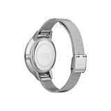 Hugo Boss Symphony Brown Dial Silver Mesh Bracelet Watch for Women - 1502423 Authentic Buy Shop Now