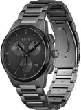 Hugo Boss Classic Grey Dial Grey Steel Strap Watch for Men - 1513364 Authentic Buy Shop Now
