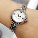 Marc Jacobs Courtney Mother of Pearl White Dial Silver Steel Strap Watch for Women - MJ3459 Authentic Buy Shop Now