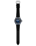 Emporio Armani Diver Three-Hand Quartz Blue Dial Blue Leather Strap Watch For Men - AR11516 Authentic Buy Shop Now