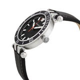 Versace Greca Sport Quartz Black Dial Black Leather Strap Watch For Men - VEZ300221 Authentic Buy Shop Now