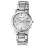 Burberry The City Silver Dial Silver Steel Strap Watch for Women - BU9000 Authentic Buy Shop Now
