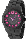 Marc Jacobs Pelly Black Dial Black Silicone Strap Watch for Women - MBM2517 Authentic Buy Shop Now