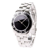 Marc Jacobs Blade Black Dial Silver Steel Strap Watch for Women - MBM3058 Authentic Buy Shop Now