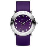 Marc Jacobs Marc Purple Dial Purple Leather Strap Watch for Women - MBM8530 Authentic Buy Shop Now