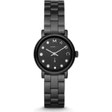 Marc Jacobs Marc Black Dial Black Steel Strap Watch for Women - MBM8673 Authentic Buy Shop Now