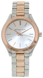 Michael Kors Runway White Dial Two Tone Stainless Steel Strp Watch for Women - MK3204A Authentic Buy Shop Now