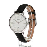 Fossil Jacqueline Quartz White Dial Black Leather Strap Watch for Women - ES3972 Authentic Buy Shop Now