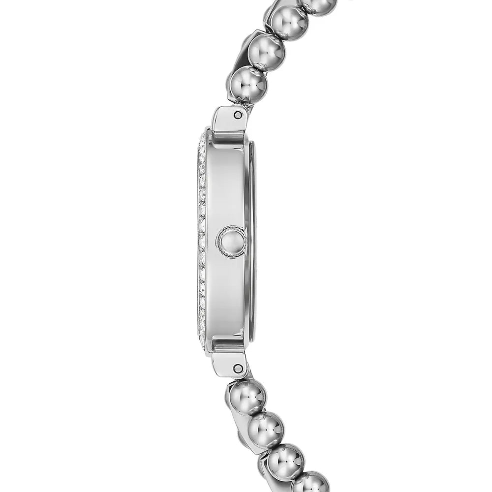 Guess Gala Diamonds Silver Dial Silver Steel Strap Watch for Women - GW0401L1 Authentic Buy Shop Now