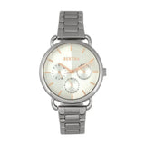 Fossil Jacqueline Multifunction White Dial Silver Steel Strap Watch for Women - ES3738 Authentic Buy Shop Now
