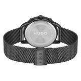 Hugo Boss Oxygen Black Dial Black Mesh Bracelet Watch for Men - 1513636 Authentic Buy Shop Now