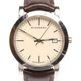 Burberry Heritage Beige Dial Brown Leather Strap Watch for Men - BU1777 Authentic Buy Shop Now