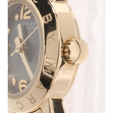 Marc Jacobs Amy Mother of Pearl Black Dial Gold Steel Strap Watch for Women - MBM3275 Authentic Buy Shop Now