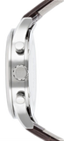 Hugo Boss Aeroliner Chronoraph White Dial Brown Leather Strap Watch For Men - HB1512447 Authentic Buy Shop Now