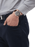 Hugo Boss Ambassador Grey Dial Brown Leather Strap Watch for Men - 1513387 Authentic Buy Shop Now