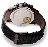 Hugo Boss Rafale Chronograph Black Dial Black Leather Strap Watch For Men - 1513456 Authentic Buy Shop Now