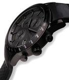 Hugo Boss Rafale Chronograph Black Dial Black Leather Strap Watch For Men - 1513456 Authentic Buy Shop Now