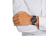 Hugo Boss Navigator Grey Dial Brown Leather Strap Watch for Men - 1513494 Authentic Buy Shop Now