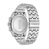 Hugo Boss Skytraveller Chronograph Blue Dial Silver Steel Strap Watch for Men - 1514216 Authentic Buy Shop Now