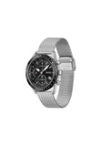 Hugo Boss Pilot Edition Black Dial Silver Mesh Bracelet Watch for Men - 1513886 Authentic Buy Shop Now