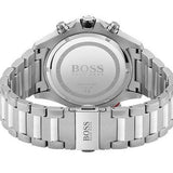 Hugo Boss Globetrotter Blue Dial Silver Steel Strap Watch for Men - 1513823 Authentic Buy Shop Now