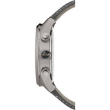 Hugo Boss Grand Prix White Dial Grey Leather Strap Watch for Men - 1513633 Authentic Buy Shop Now