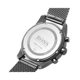 Hugo Boss Skymaster Grey Dial Grey Mesh Bracelet Watch for Men - 1513837 Authentic Buy Shop Now