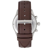 Hugo Boss Grand Prix Grey Dial Brown Leather Strap Watch for Men - 1513476 Authentic Buy Shop Now