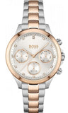 Hugo Boss Hera White Dial Two Tone Steel Strap Watch for Women - 1502564 Authentic Buy Shop Now