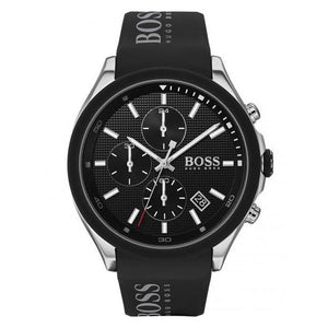 Hugo Boss Velocity Black Dial Black Leather Strap Watch for Men - 1513716 Authentic Buy Shop Now