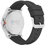 Hugo Boss Detroit Sport Analog Grey Dial Grey Rubber Strap Watch For Men - 1550007 Authentic Buy Shop Now