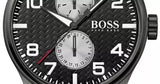 Hugo Boss Aeroliner Maxx Quartz Black Dial Black Nylon Strap Watch For Men - HB1513086 Authentic Buy Shop Now