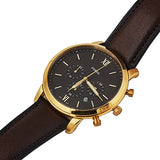 Fossil Neutra Chronograph Brown Dial Brown Leather Strap Watch for Men - FS5763 Authentic Buy Shop Now