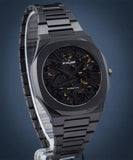 D1 Milano Ultra Thin Two Tone Black Steel Strap Watch for Men - D1-UTBJ31 Authentic Buy Shop Now