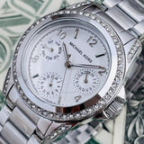 Michael Kors Blair Silver Dial SIlver Steel Strap Watch for Women - MK5612 Authentic Buy Shop Now