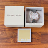 Michael Kors Blair Chronograph Silver Dial Silver Steel Strap Watch for Women - MK5459 Authentic Buy Shop Now