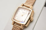 Tissot Lovely Square Lady Quartz Rose Gold Dial Rose Gold Mesh Bracelet Watch For Women - T058.109.33.456.00 Authentic Buy Shop Now