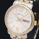 Marc Jacobs Fergus Silver Dial Two Tone Steel Strap Watch for Women - MBM8652 Authentic Buy Shop Now