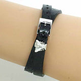 Gucci G-Frame Black Dial Black Leather Strap Watch For Women - YA128526 Authentic Buy Shop Now