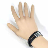 Gucci G-Frame Black Dial Black Leather Strap Watch For Women - YA128526 Authentic Buy Shop Now