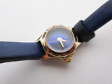 Marc Jacobs Blade Blue Dial Blue Leather Strap Watch for Women - MBM8641 Authentic Buy Shop Now