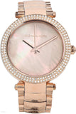 Michael Kors Parker Rose Gold Dial with Diamonds Rose Gold Steel Strap Watch for Women - MK6426 Authentic Buy Shop Now