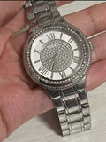 Guess Madison Diamonds Silver Dial Silver Steel Strap Watch for Women - W0637L1 Authentic Buy Shop Now