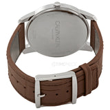 Calvin Klein City Brown Dial Brown Leather Strap Watch for Men - K2G211GK Authentic Buy Shop Now