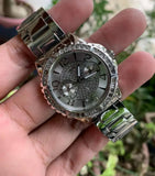 Guess Sassy Multifunction Quartz Silver Dial Silver Steel Strap Watch For Women - W0705L1 Authentic Buy Shop Now