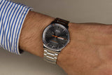 Mido Commander II Automatic Chronometer Grey Dial Silver Steel Strap Watch For Men - M021.431.11.061.01 Authentic Buy Shop Now