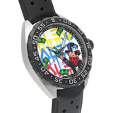 Tag Heuer Formula 1 Alec Monopoly Special Edition Black Rubber Strap Watch for Men - WAZ1119.FT8023 Authentic Buy Shop Now
