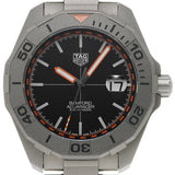 Tag Heuer Aquaracer Bamford Automatic Black Dial Grey Steel Strap Watch for Men - WAY208F.BF0638 Authentic Buy Shop Now