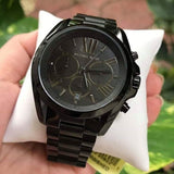 Michael Kors Bradshaw Black Dial Black Steel Strap Watch for Men - MK5550 Authentic Buy Shop Now