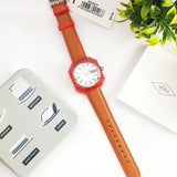Fossil Candy White Dial Brown Leather Strap Watch for Women - ES3537 Authentic Buy Shop Now